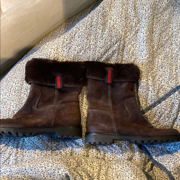 Gucci suede winter boots - Picture 2 of 7